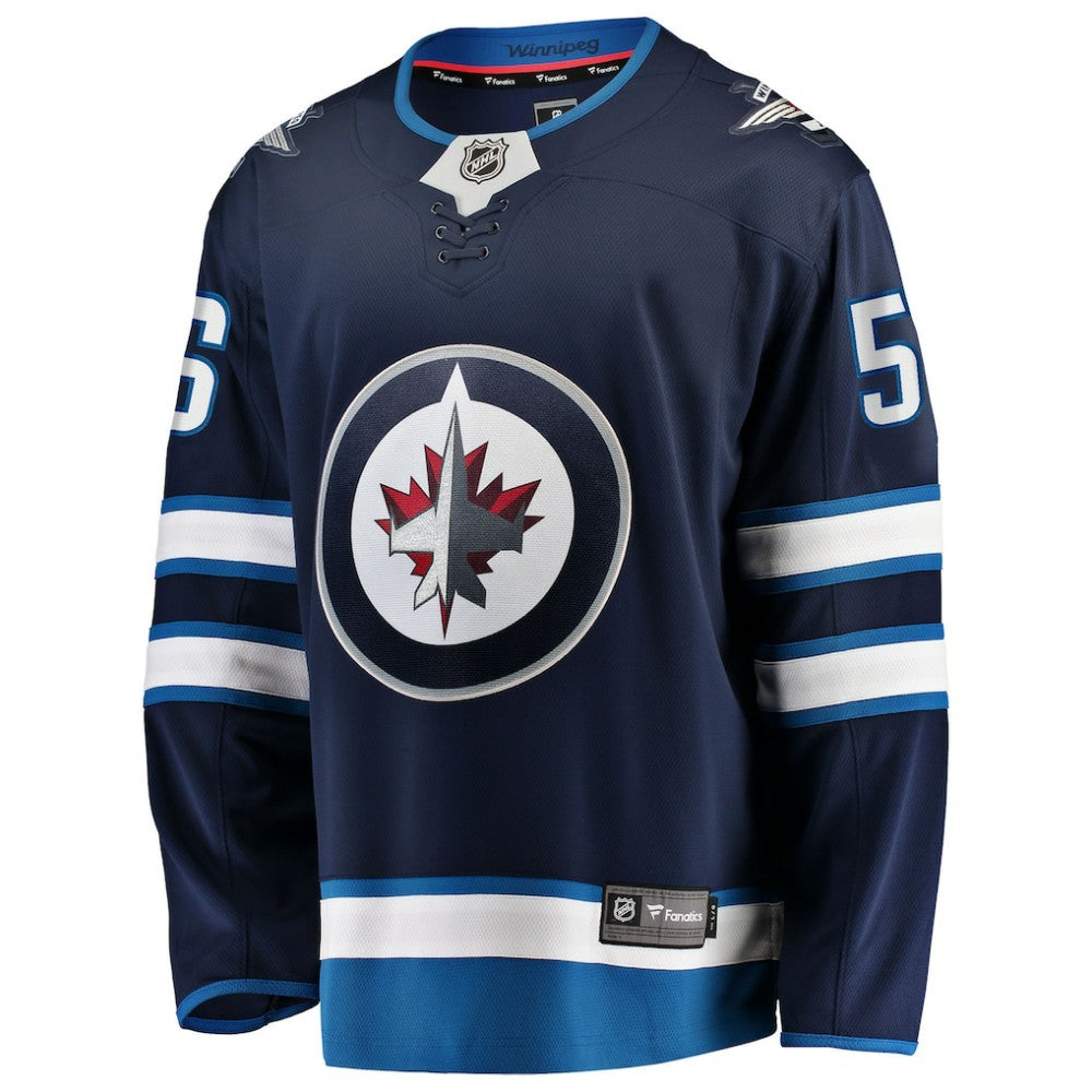 NHL Kale Clague Winnipeg Jets Fanatics Home Breakaway Jersey