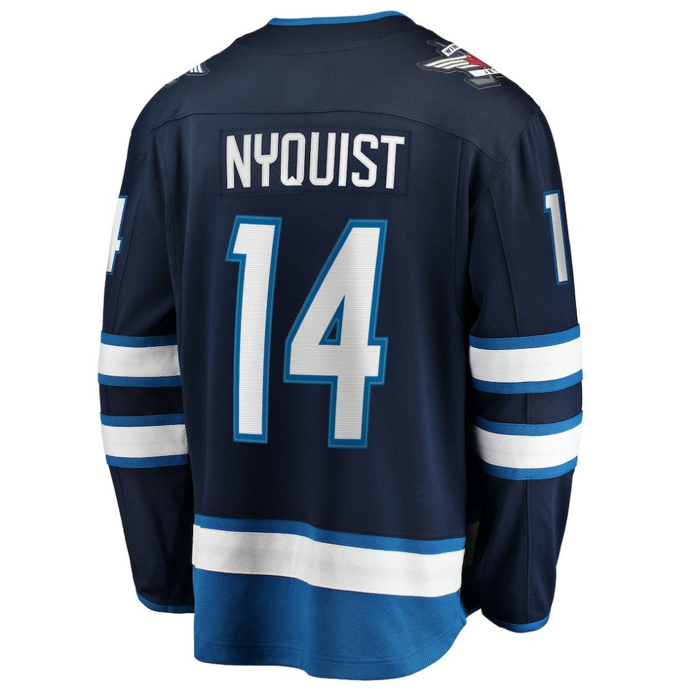 NHL Gustav Nyquist Winnipeg Jets Fanatics Home Breakaway Jersey