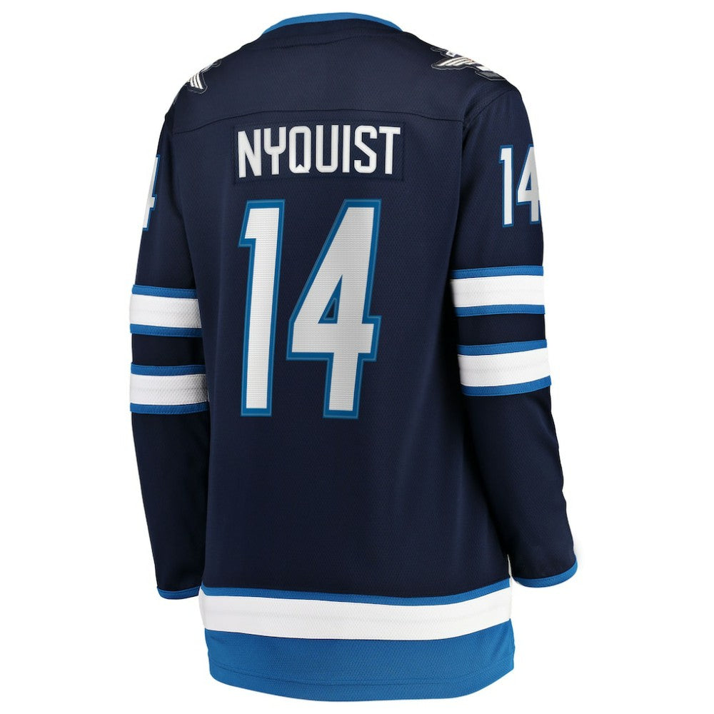 NHL Gustav Nyquist Winnipeg Jets Fanatics Women's Home Breakaway Jersey
