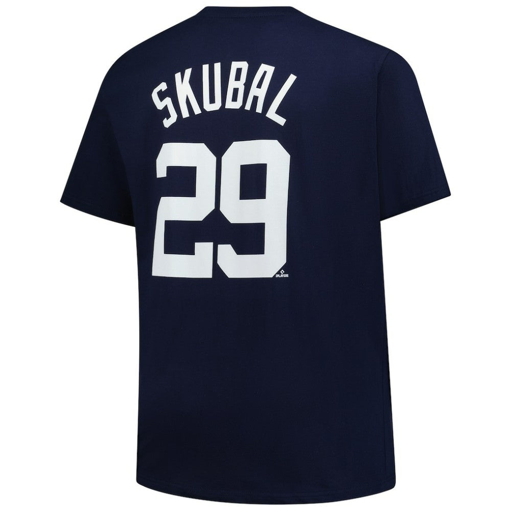 Navy Tarik Skubal Detroit Tigers Fanatics Big & Tall Name & Number T-Shirt
