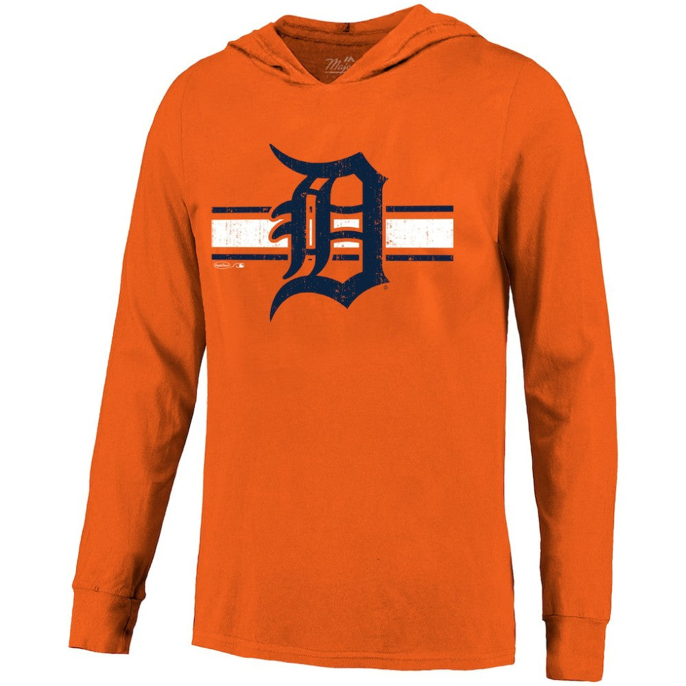 Orange Tarik Skubal Detroit Tigers Majestic Threads Lightweight Name & Number Hoodie