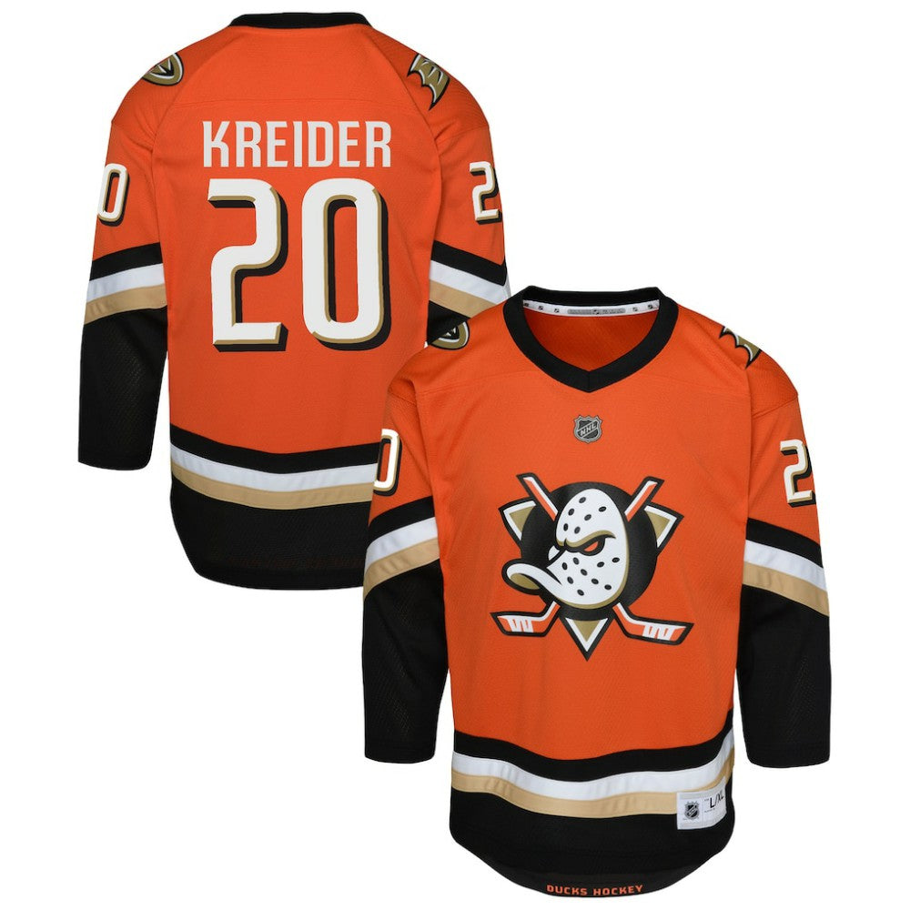 NHL Chris Kreider Anaheim Ducks Outerstuff Youth Home Replica Jersey
