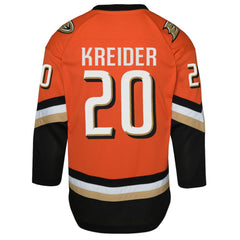 NHL Chris Kreider Anaheim Ducks Outerstuff Youth Home Replica Jersey