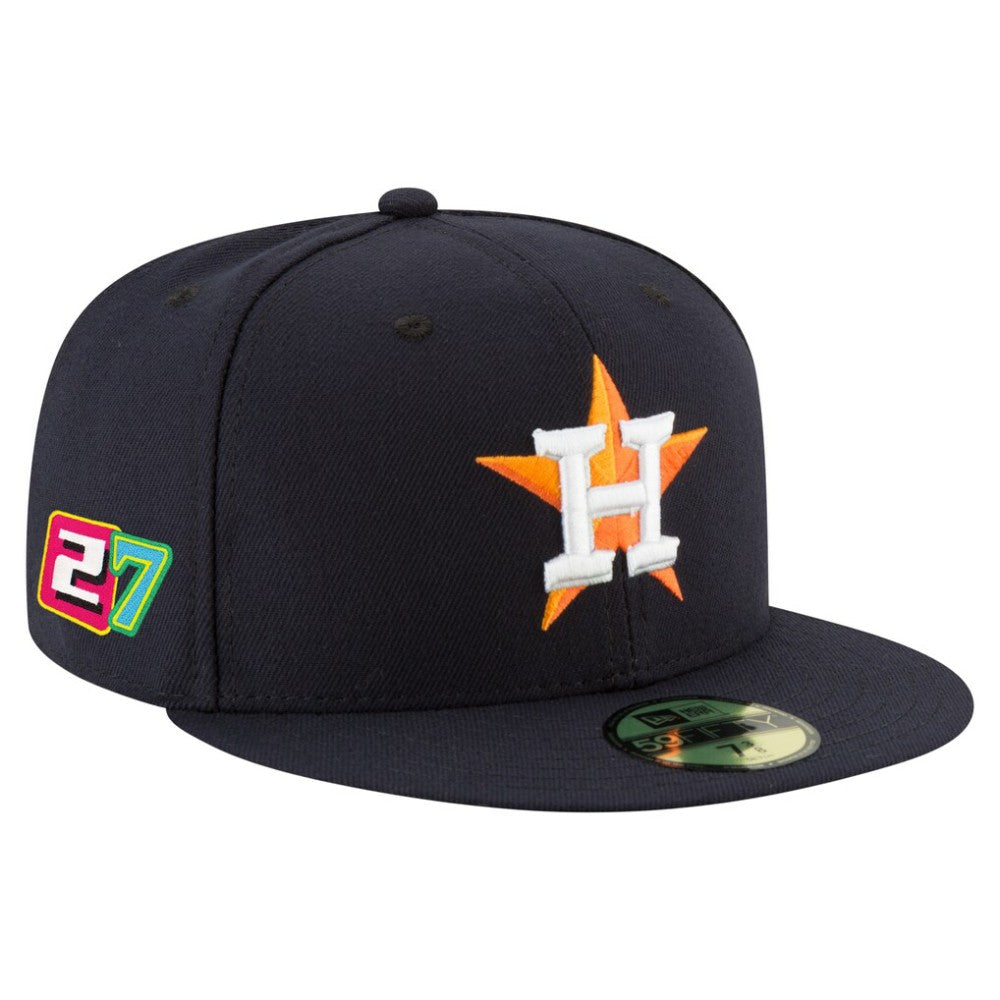 Navy Jose Altuve Houston Astros New Era 2025 Player’s Weekend 59FIFTY Fitted Hat