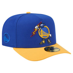 New Era Golden State Warriors Injection Cartoon Logo A-Frame 59FIFTY Fitted Hat sale