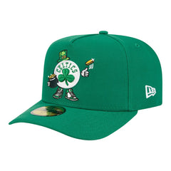 New Era Boston Celtics Injection Cartoon Logo A-Frame 59FIFTY Fitted Hat