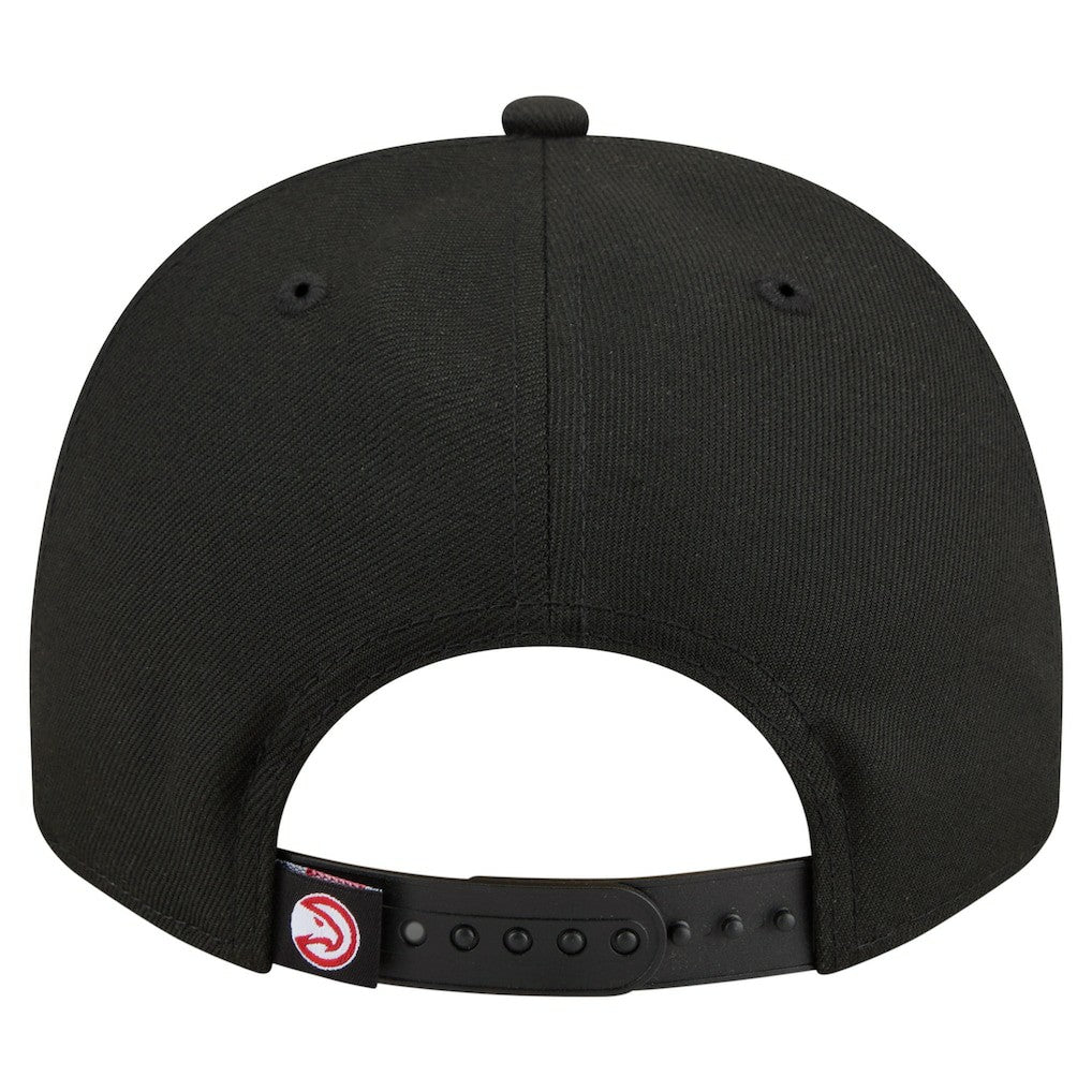 New Era Atlanta Hawks Injection Cartoon Logo A-Frame 9FIFTY Adjustable Hat