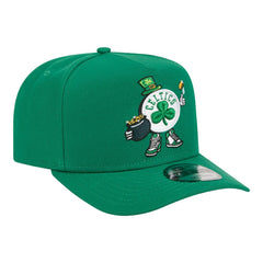 New Era Boston Celtics Injection Cartoon Logo A-Frame 9FIFTY Adjustable Hat