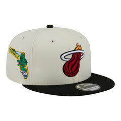 New Era Miami Heat Injection Localized 9FIFTY Snapback Hat
