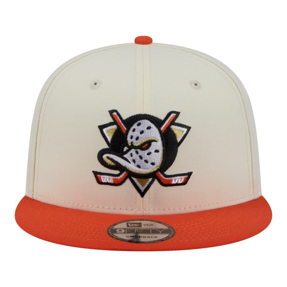 NHL Anaheim Ducks New Era Injection Localized Two-Tone 9FIFTY Snapback Hat