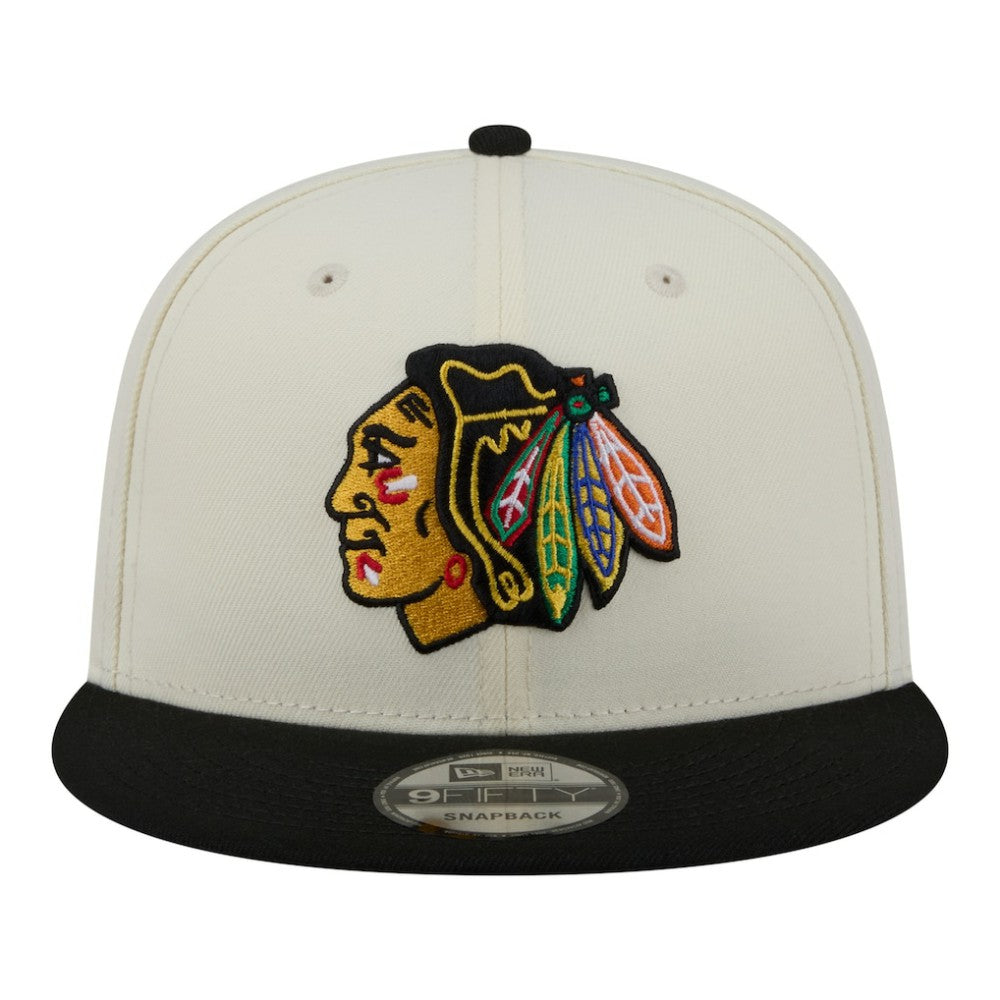 NHL Chicago Blackhawks New Era Injection Localized Two-Tone 9FIFTY Snapback Hat