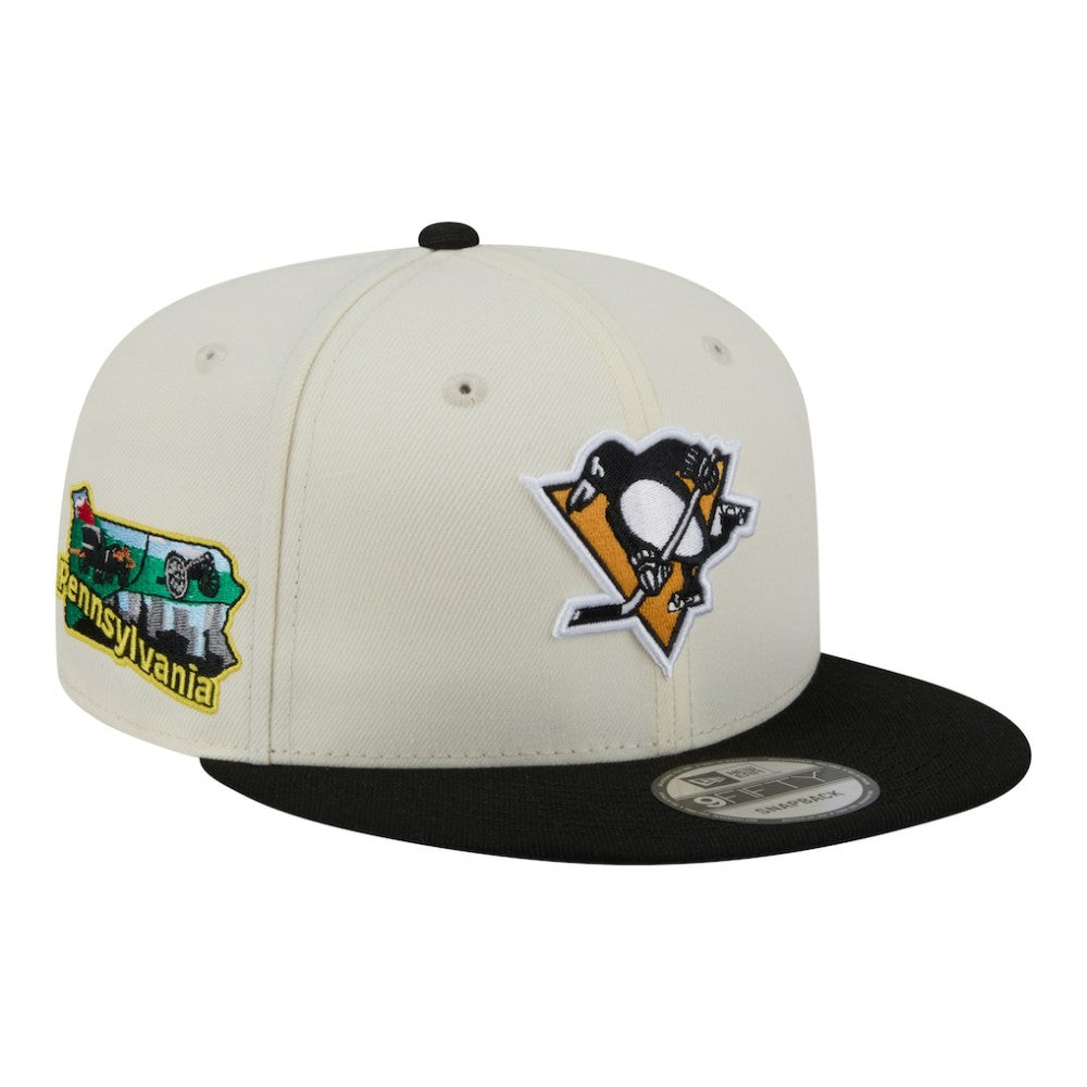NHL Pittsburgh Penguins New Era Injection Localized Two-Tone 9FIFTY Snapback Hat