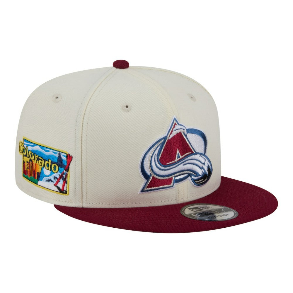 NHL Colorado Avalanche New Era Injection Localized Two-Tone 9FIFTY Snapback Hat