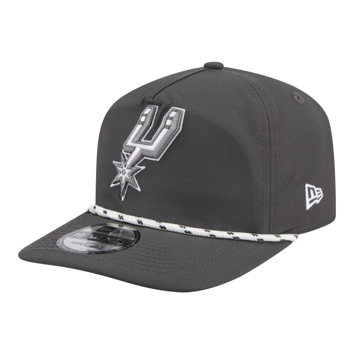 New Era San Antonio Spurs Tonal Rope 19TWENTY Adjustable Hat