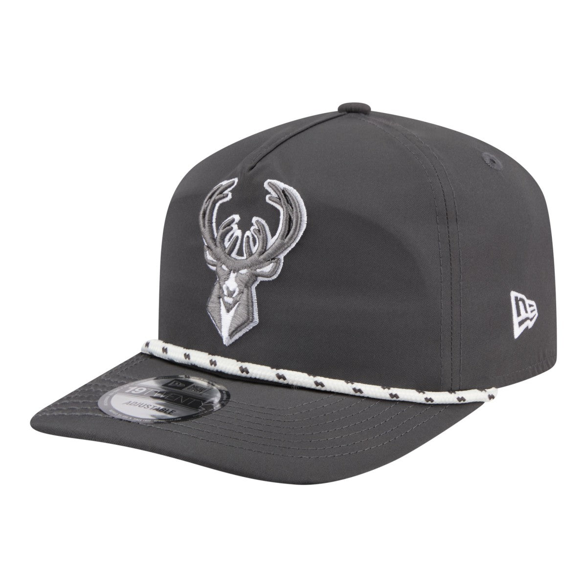New Era Milwaukee Bucks Tonal Rope 19TWENTY Adjustable Hat