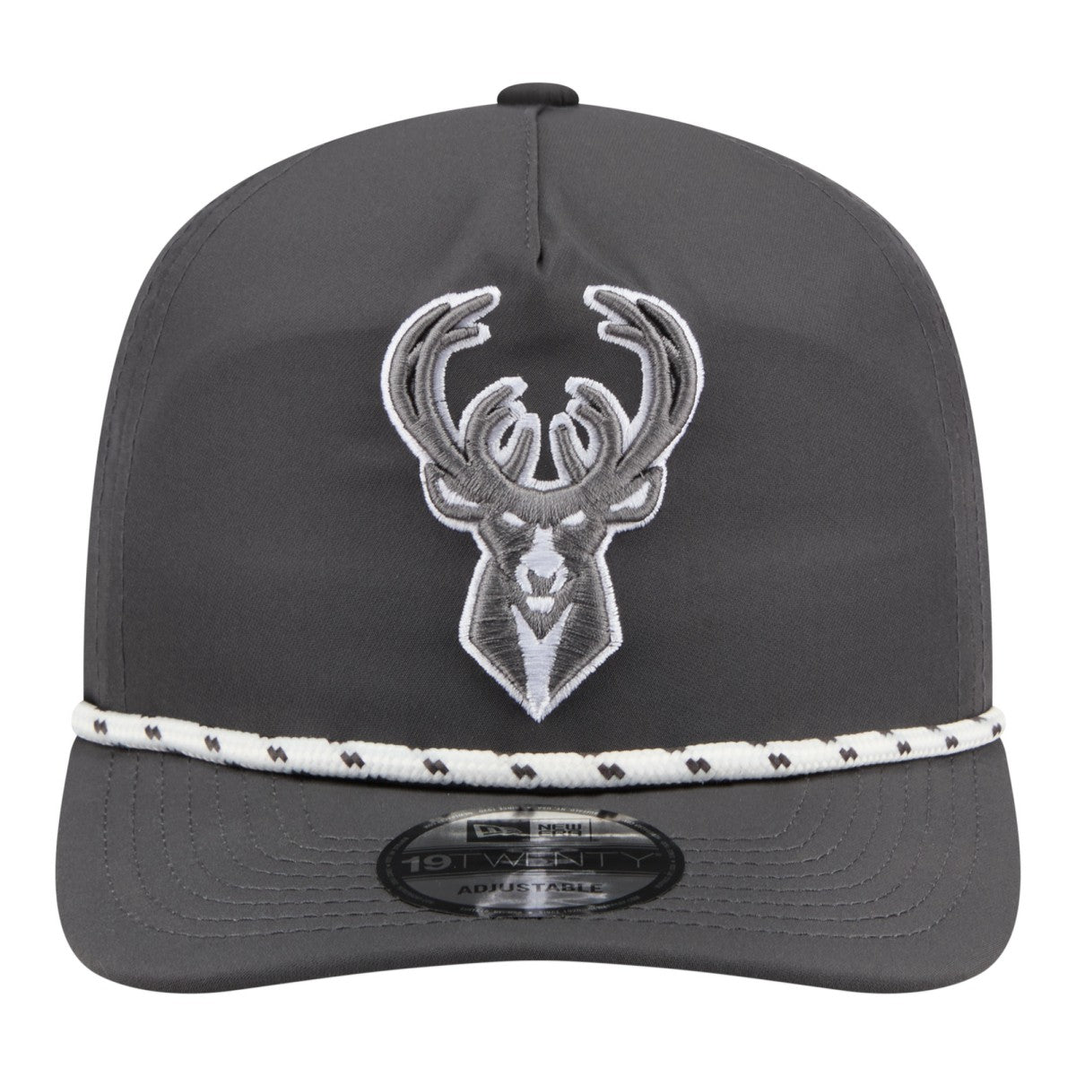 New Era Milwaukee Bucks Tonal Rope 19TWENTY Adjustable Hat
