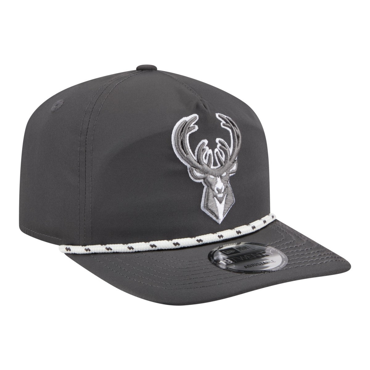 New Era Milwaukee Bucks Tonal Rope 19TWENTY Adjustable Hat
