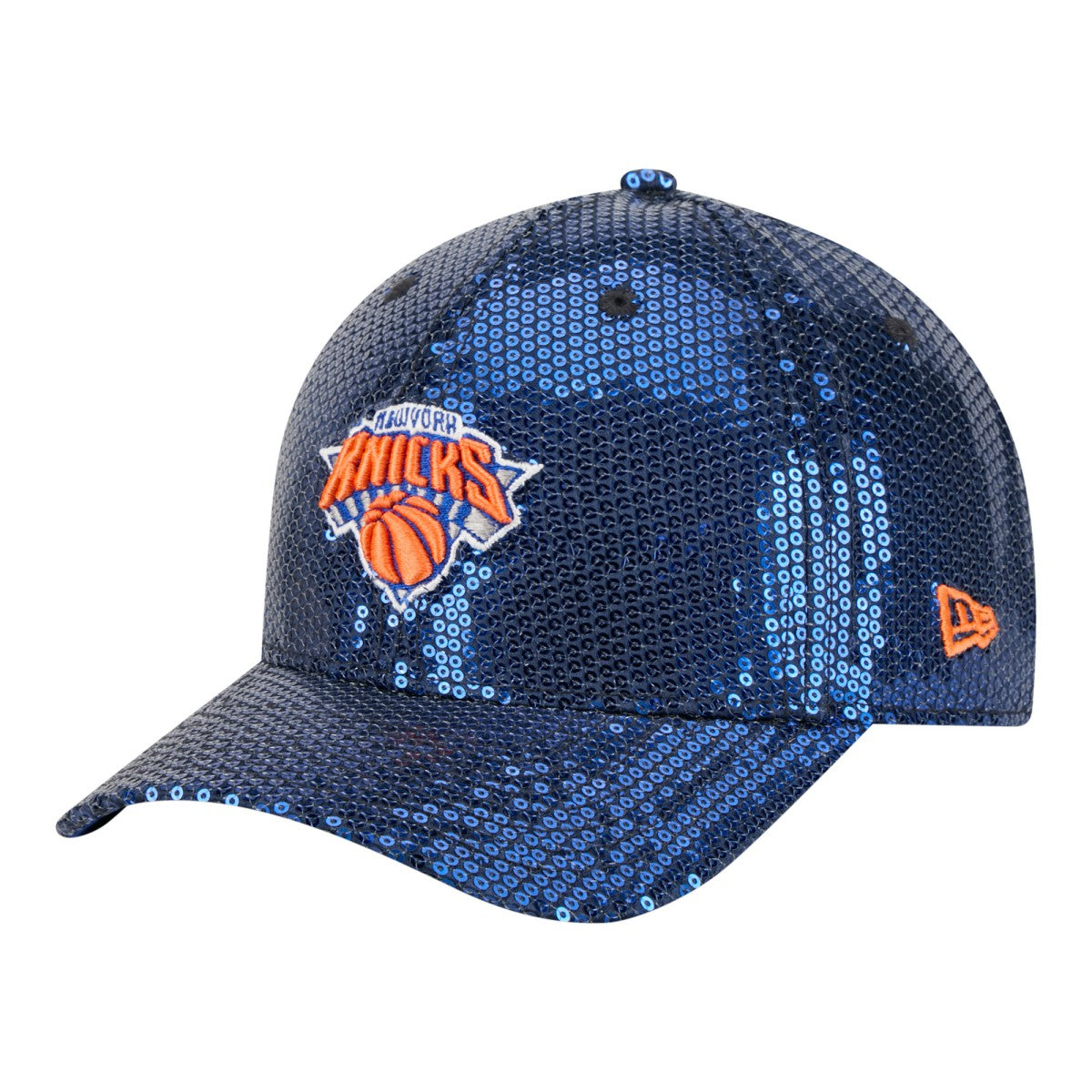 New Era New York Knicks Women's Sequin M-Crown 9FORTY Adjustable Hat