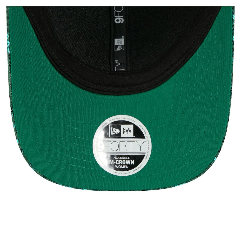 New Era Boston Celtics Women's Sequin M-Crown 9FORTY Adjustable Hat