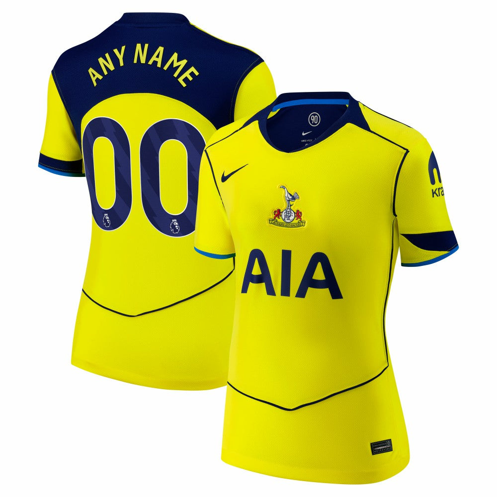 Tottenham Hotspur Women's 2025/26 Third Replica Custom Jersey