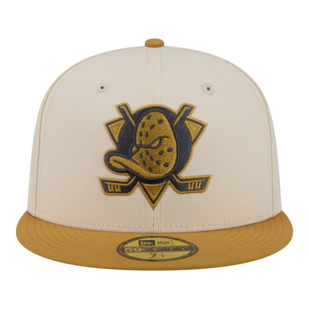 NHL Anaheim Ducks New Era Colorpack Two-Tone 59FIFTY Fitted Hat
