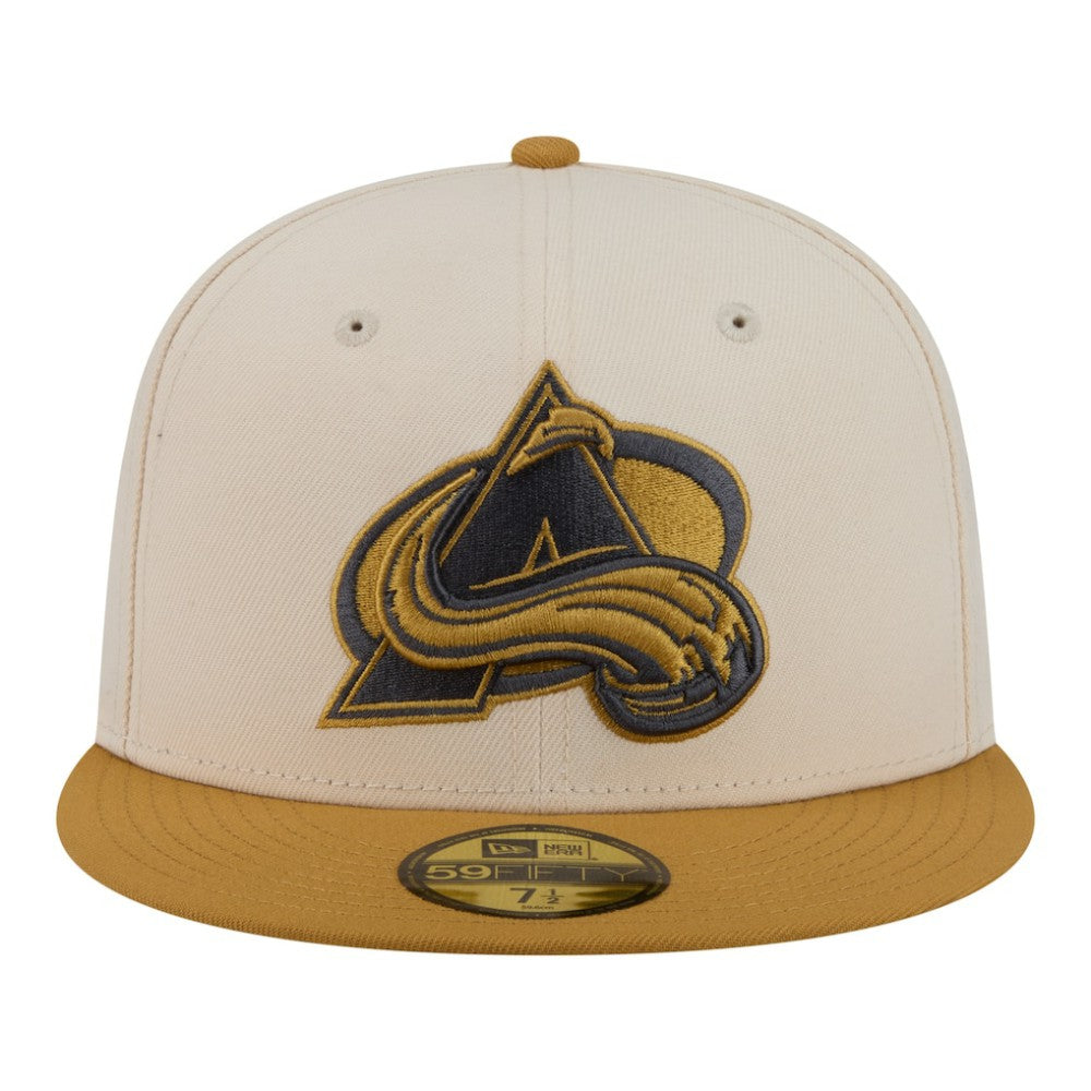NHL Colorado Avalanche New Era Colorpack Two-Tone 59FIFTY Fitted Hat
