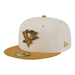 NHL Pittsburgh Penguins New Era Colorpack Two-Tone 59FIFTY Fitted Hat