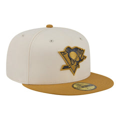 NHL Pittsburgh Penguins New Era Colorpack Two-Tone 59FIFTY Fitted Hat