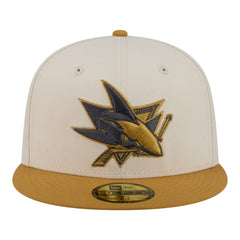 NHL San Jose Sharks New Era Colorpack Two-Tone 59FIFTY Fitted Hat