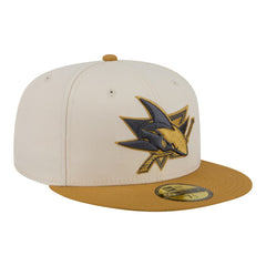 NHL San Jose Sharks New Era Colorpack Two-Tone 59FIFTY Fitted Hat