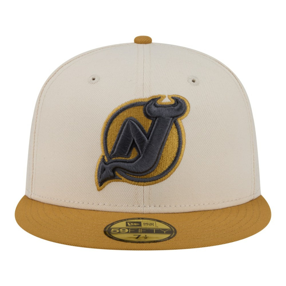 NHL New Jersey Devils New Era Colorpack Two-Tone 59FIFTY Fitted Hat