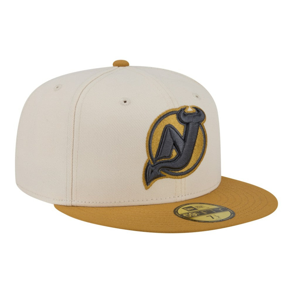 NHL New Jersey Devils New Era Colorpack Two-Tone 59FIFTY Fitted Hat