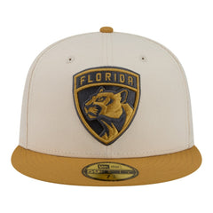 NHL Florida Panthers New Era Colorpack Two-Tone 59FIFTY Fitted Hat
