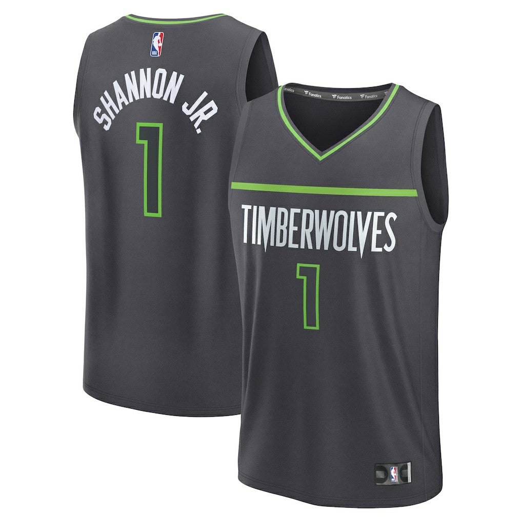 Fanatics Terrence Shannon Jr. Minnesota Timberwolves Fast Break Replica Jersey