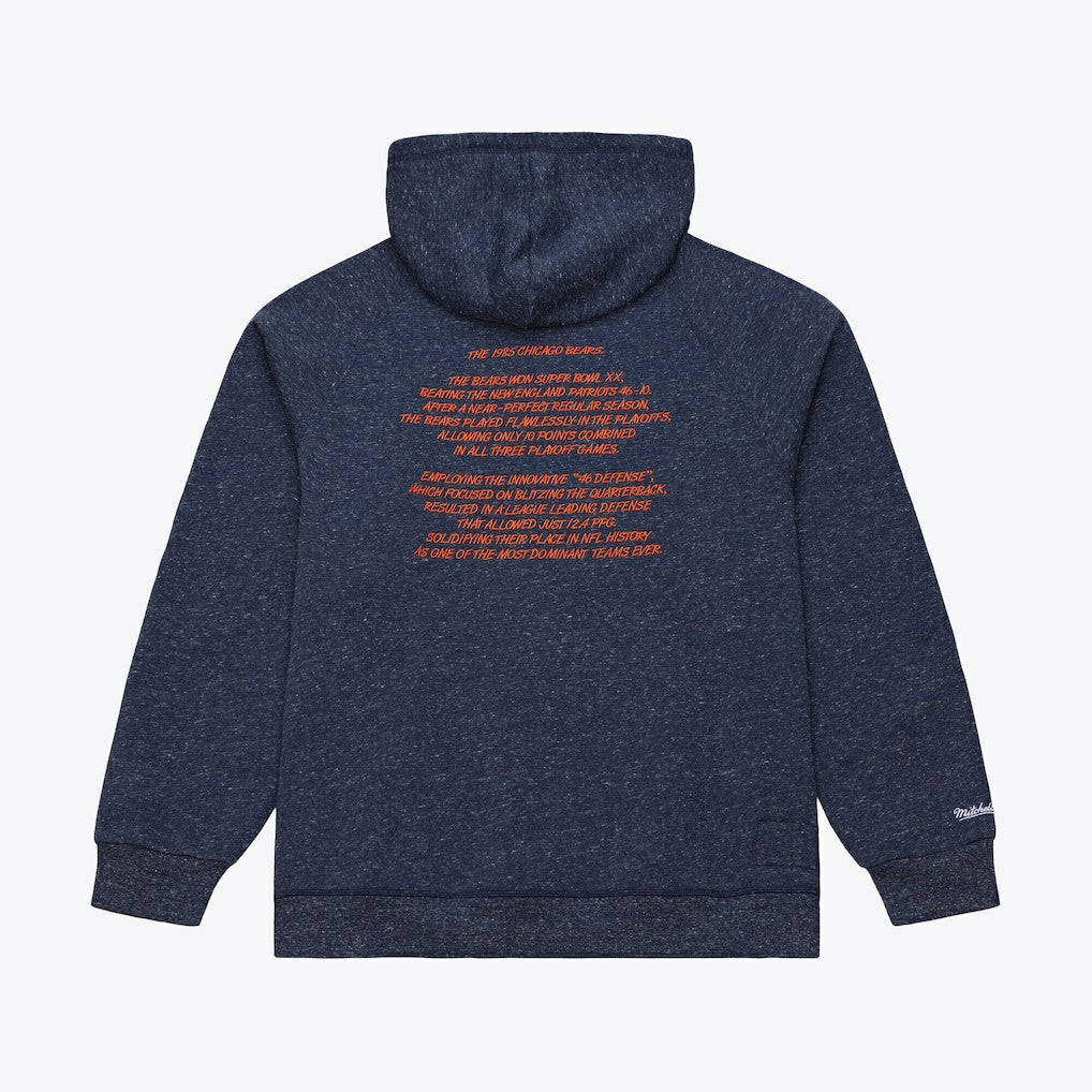 1985 Super Bowl Champions Winning Streak Hoodie - Chicago Bears Hoodies
