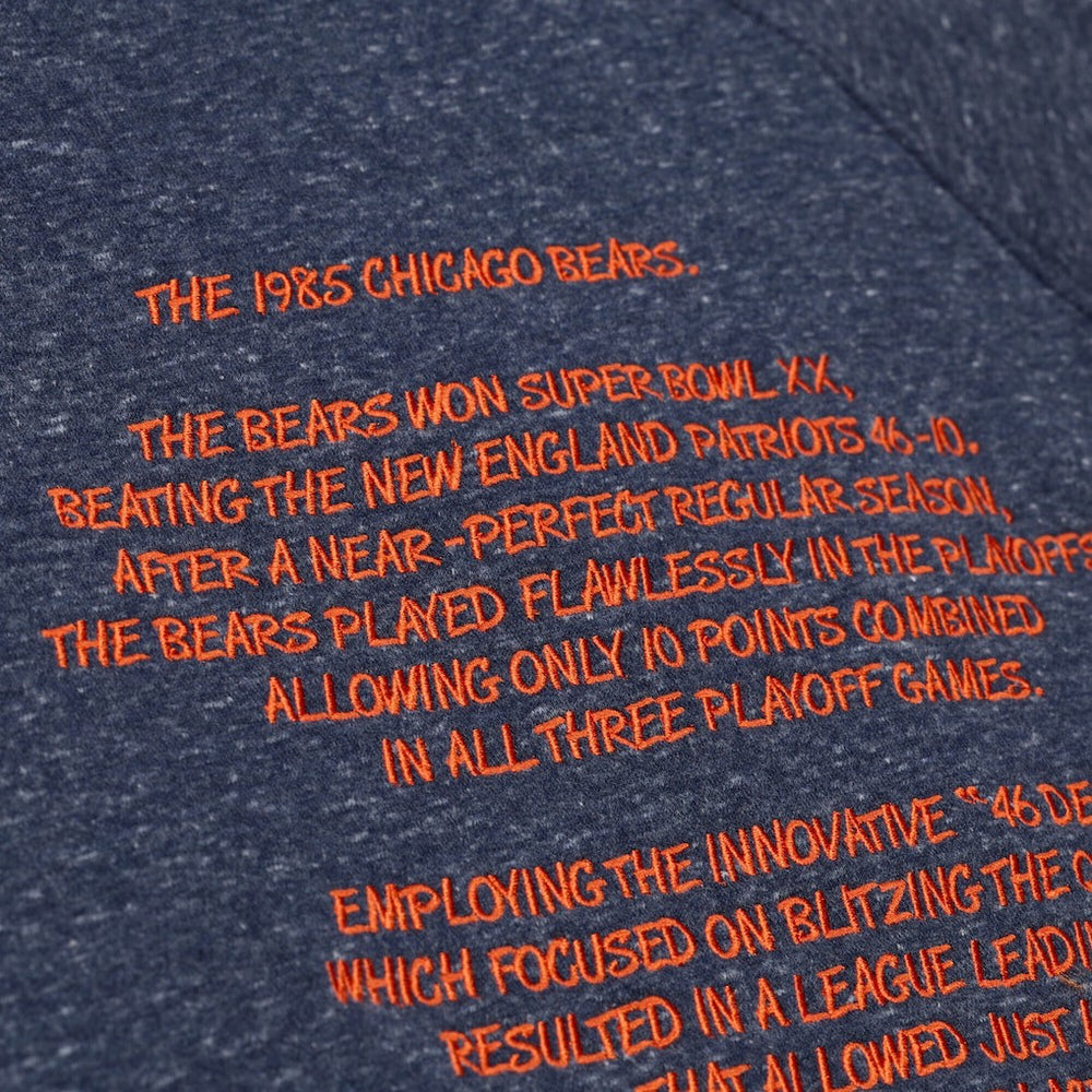 1985 Super Bowl Champions Winning Streak Hoodie - Chicago Bears Hoodies