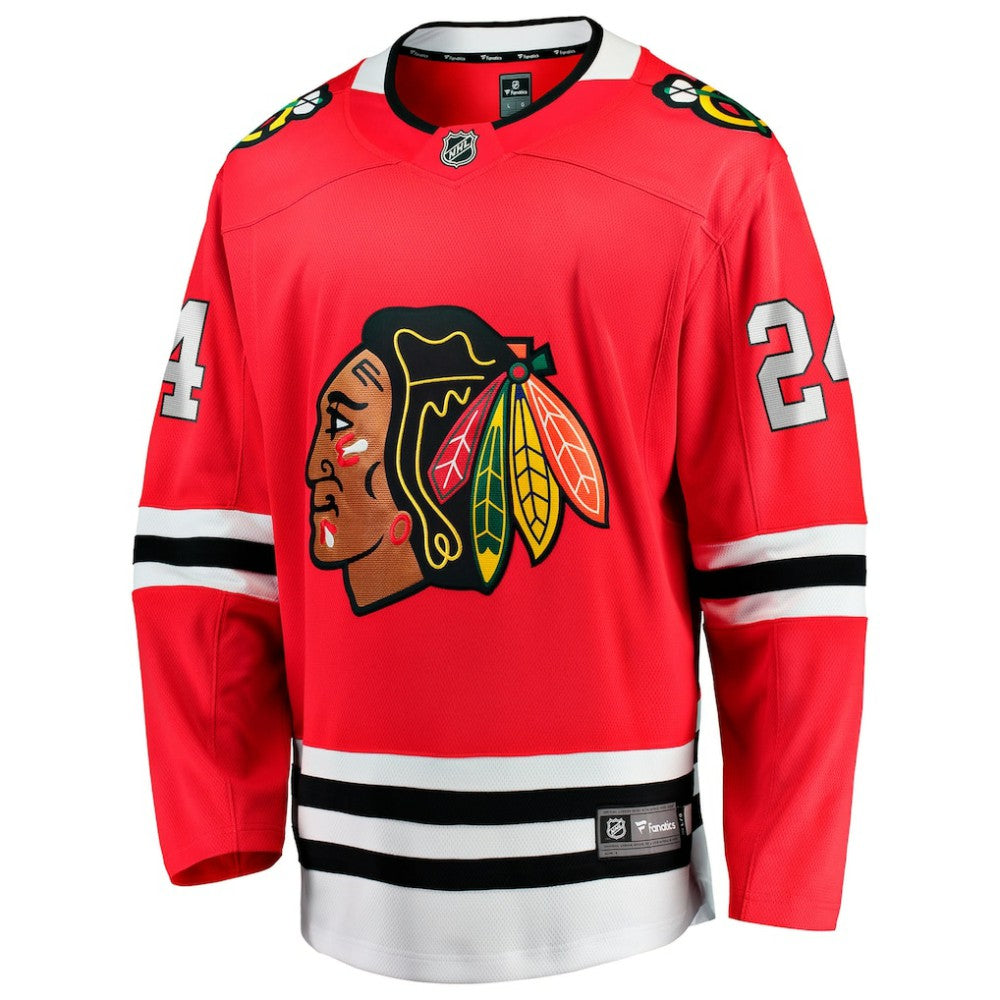 NHL Sam Lafferty Chicago Blackhawks Fanatics Home Breakaway Jersey