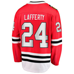 NHL Sam Lafferty Chicago Blackhawks Fanatics Home Breakaway Jersey
