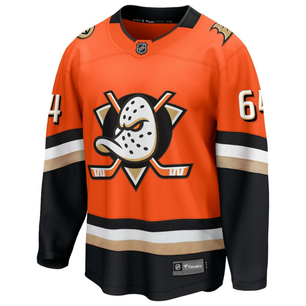 NHL Mikael Granlund Anaheim Ducks Fanatics Home Breakaway Jersey
