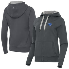Orlando Magic Antigua Women's New Logo Victory Full-Zip Hooded Sweatshirt