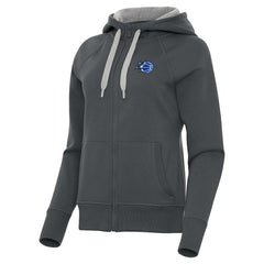 Orlando Magic Antigua Women's New Logo Victory Full-Zip Hooded Sweatshirt