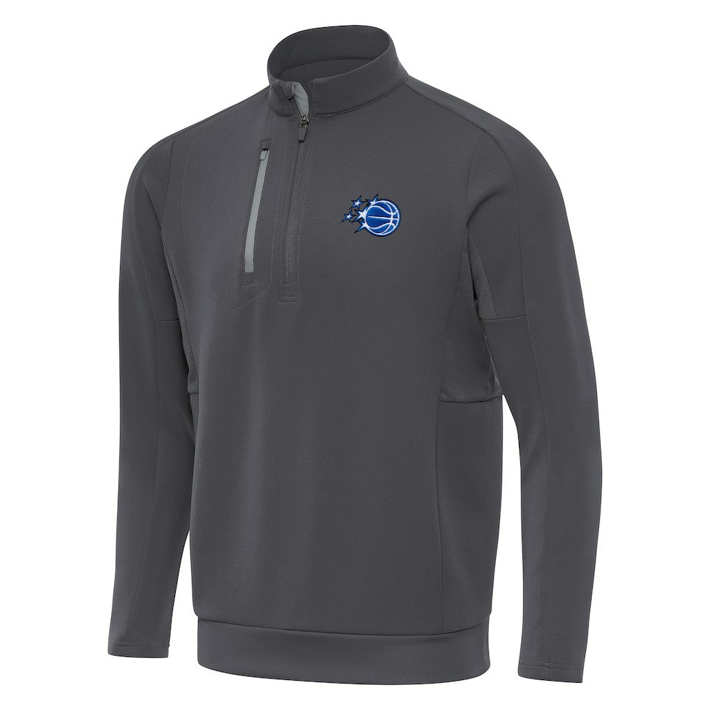 New Era Orlando Magic Antigua New Logo Generation Quarter-Zip Pullover Top