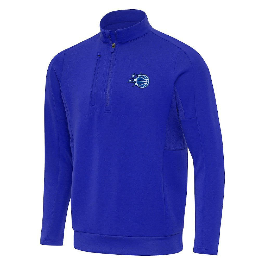 New Era Orlando Magic Antigua New Logo Generation Quarter-Zip Pullover Top
