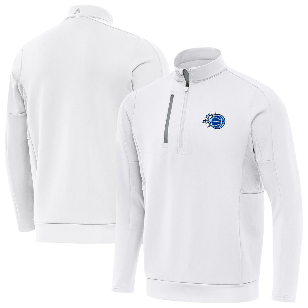 New Era Orlando Magic Antigua New Logo Generation Quarter-Zip Pullover Top