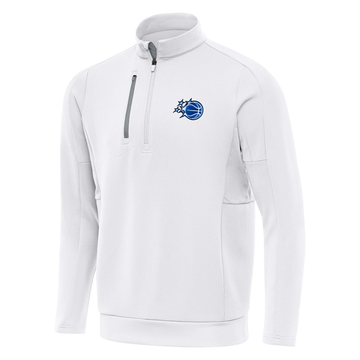 New Era Orlando Magic Antigua New Logo Generation Quarter-Zip Pullover Top