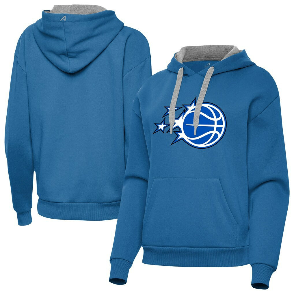 Orlando Magic Antigua Women's New Logo Victory Pullover Hoodie