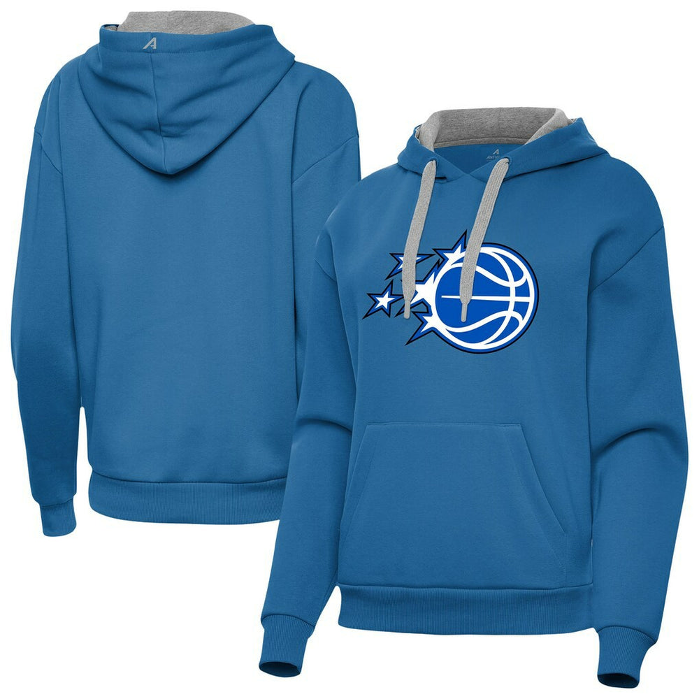 Orlando Magic Antigua Women's New Logo Victory Pullover Hoodie