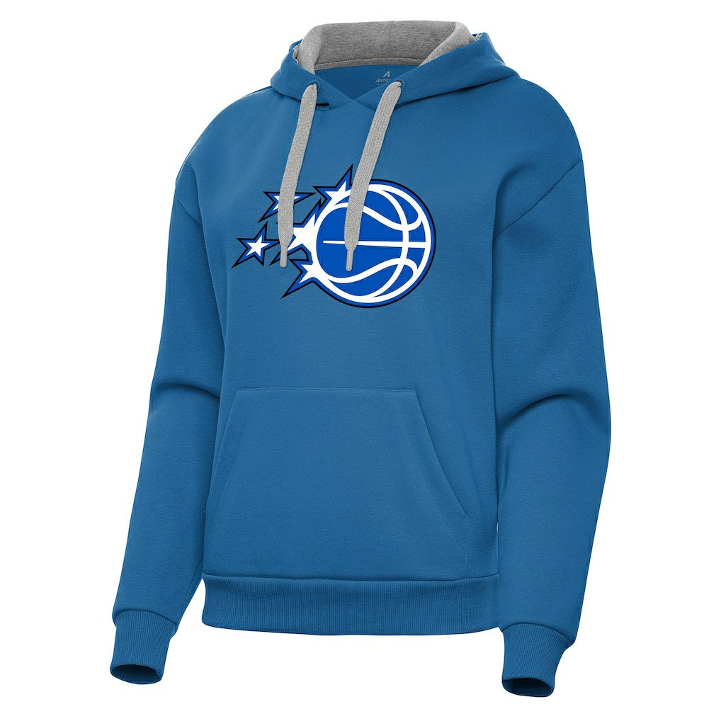Orlando Magic Antigua Women's New Logo Victory Pullover Hoodie