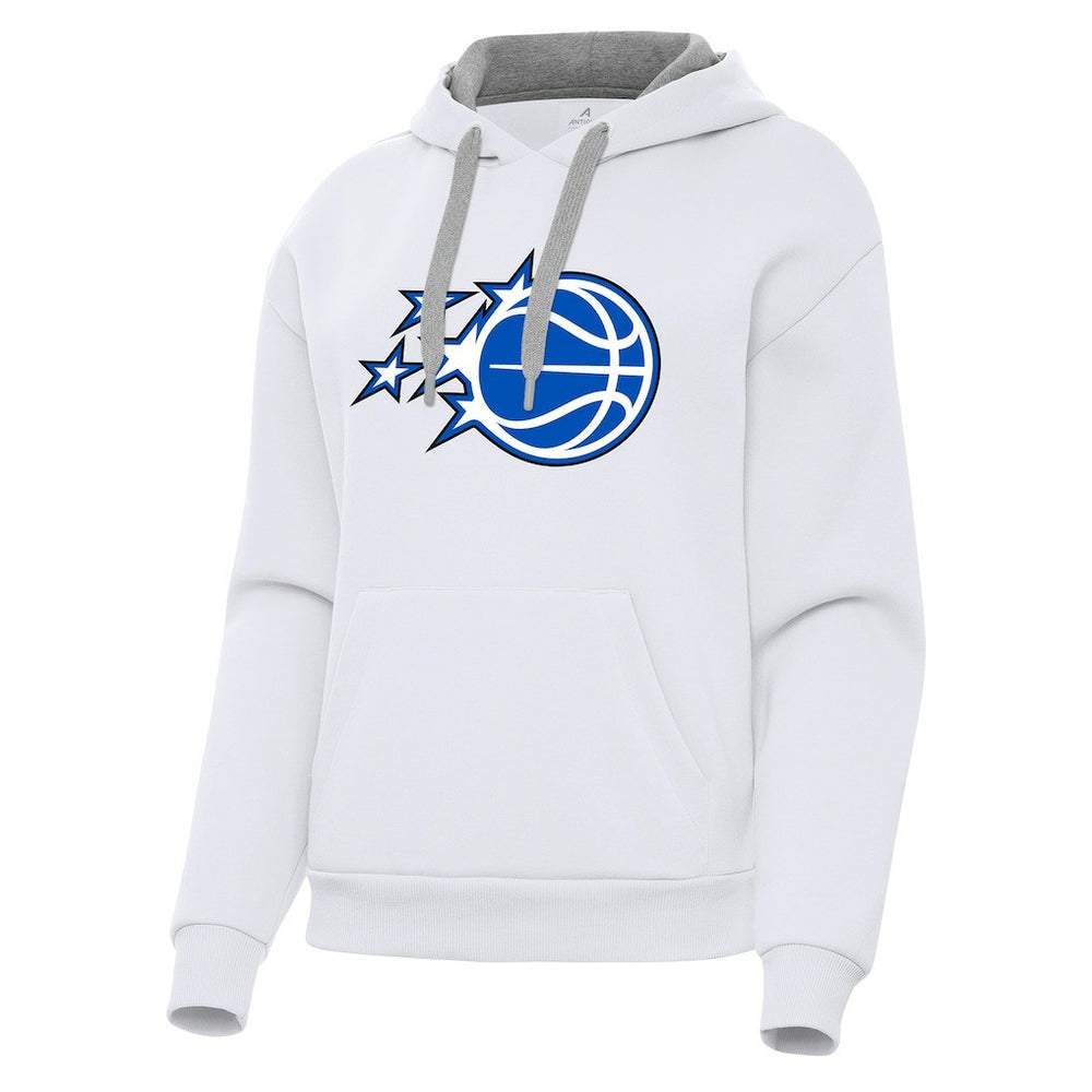 Orlando Magic Antigua Women's New Logo Victory Pullover Hoodie