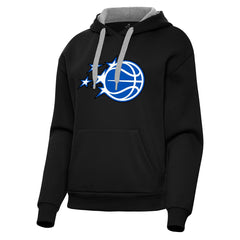 Orlando Magic Antigua Women's New Logo Victory Pullover Hoodie